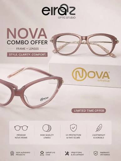 Nova premium optical lens display